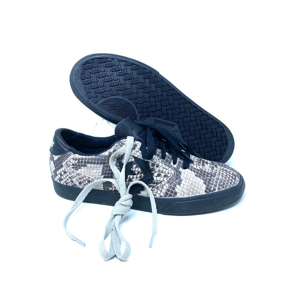 💖MEGA SALE💖Converse Women 170431C CHECKPOINT PRO OX Gravel Gray Black Skate - Picture 8 of 11